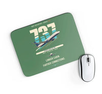 Thumbnail for Boeing 737-900ER design on green rectangle mouse pad