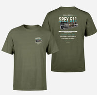 Thumbnail for SPEY 511 design on green army t shirt