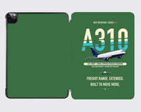 Thumbnail for Airbus A310-300P2F design on green ipad tablet case