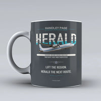 Thumbnail for Page HPR.7 Dart Herald Mug design on gray handley