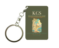 Thumbnail for Kos Island International Airport (KGS) design on green army key chain