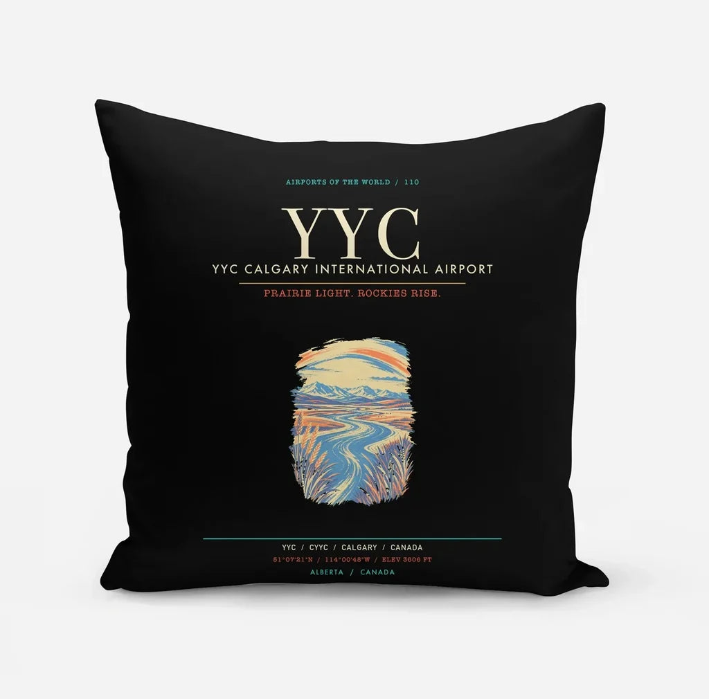 YYC Calgary International Airport - Black