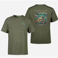 Thumbnail for VINTAGE G4270 - The Lagoon School Bus - Double-Side T-Shirt design on greenarmy double side t shirt