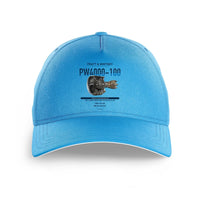 Thumbnail for PW4000-100 design on light blue printed hat