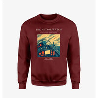 Thumbnail for VINTAGE G4212 - The Meteor Watch - Designed Sweatshirts design on winered