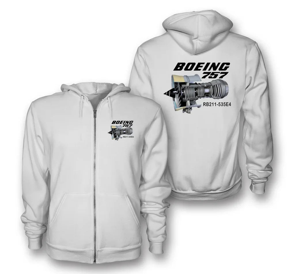 Customisable Boeing 757 Hoodie - view 8