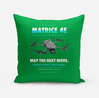 Thumbnail for DJI Matrice 4E design on green pillow