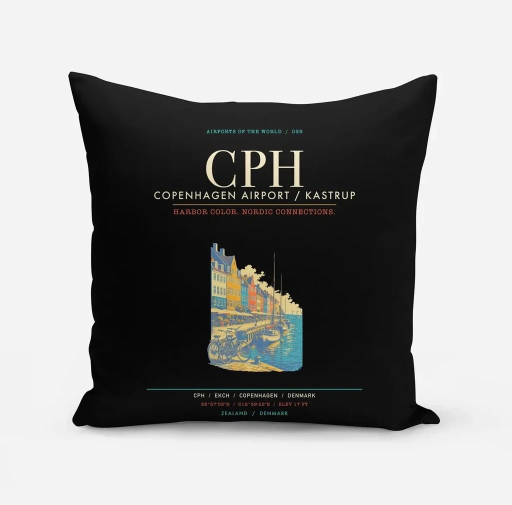 Copenhagen Airport Kastrup CPH - Black