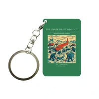 Thumbnail for VINTAGE G4355 - The Snow Drift Dig-Out - Designed Key Chain design on green