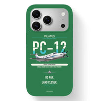 Thumbnail for PC-12 PRO Case design on green iphone case