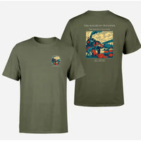 Thumbnail for VINTAGE G4485 - The Railhead Transfer - Double-Side T-Shirt design on greenarmy double side t shirt
