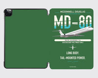 Thumbnail for McDonnell Douglas MD-80 design on green ipad tablet case