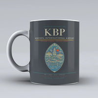 Thumbnail for Boryspil International Airport KBP Mug - Gray
