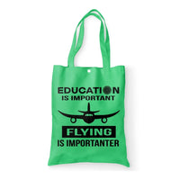 Thumbnail for Flying is Importanter Tote Bag - view 8