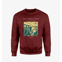 Thumbnail for VINTAGE G4009 - The Training Field - Designed Sweatshirts design on winered