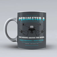 Thumbnail for Perimeter 8 Mug design on gray skyfront