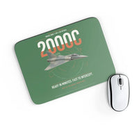 Thumbnail for Dassault Mirage 2000C RDI design on green rectangle mouse pad