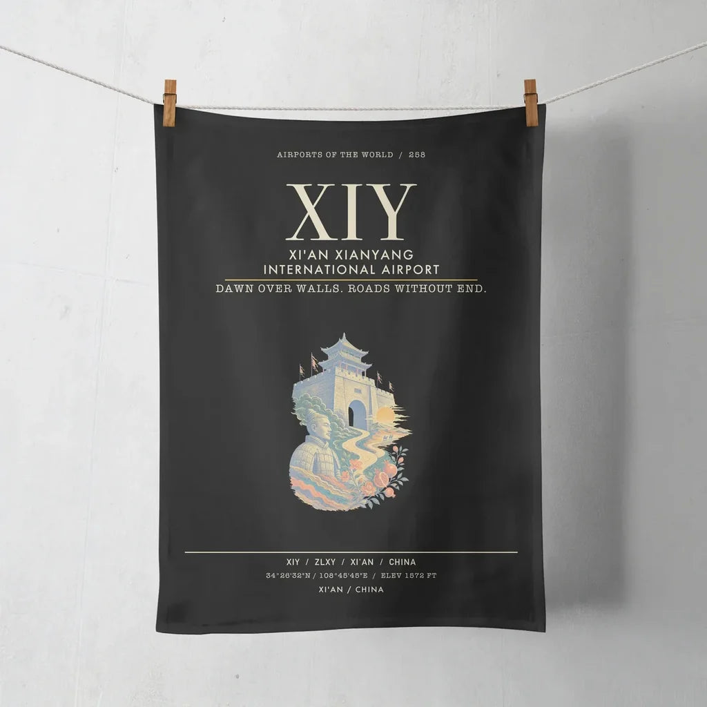 Xi'an Xianyang International Airport XIY - Black