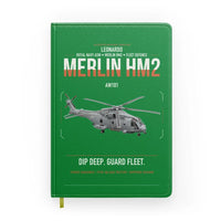 Thumbnail for Leonardo AW101 Merlin HM2 design on green notebook