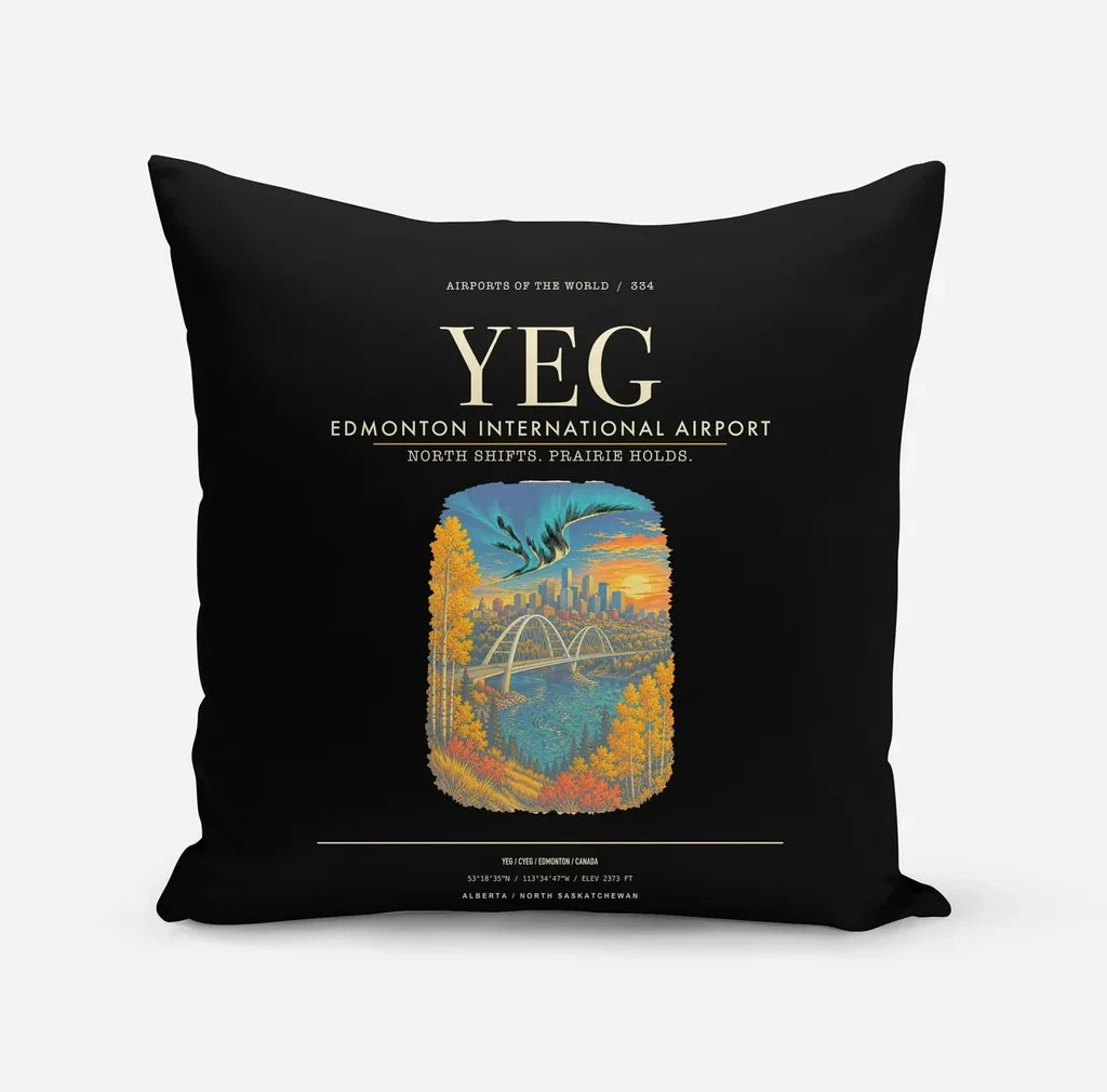 Edmonton International Airport YEG - Black