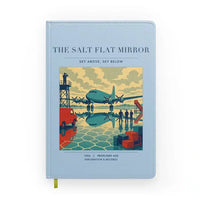 Thumbnail for VINTAGE G4333 - The Salt Flat Mirror - Designed Notebooks design on lightblue