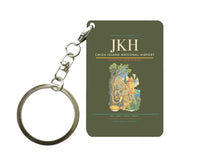 Thumbnail for Chios Island National Airport (JKH) design on green army key chain