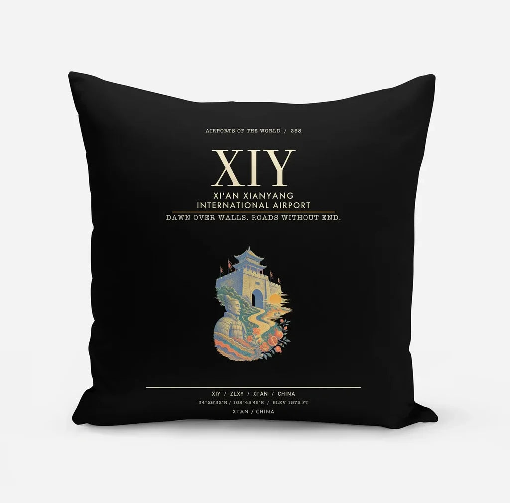 Xi'an Xianyang International Airport XIY - Black
