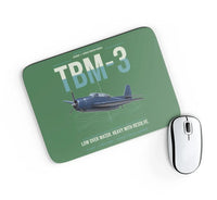 Thumbnail for TBM-3 Avenger design on green rectangle mouse pad