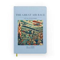 Thumbnail for VINTAGE G4003 - The Great Air Race - Designed Notebooks design on lightblue