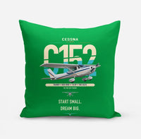 Thumbnail for Cessna 152 design on green pillow