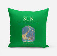 Thumbnail for Friedman Memorial Airport (SUN) design on green pillow