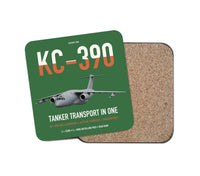 Thumbnail for Embraer KC-390 Millennium design on green 1 piece coaster