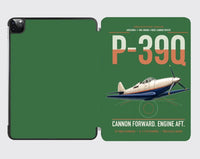 Thumbnail for P-39Q Airacobra design on green ipad tablet case