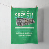 Thumbnail for SPEY 511 design on green towel