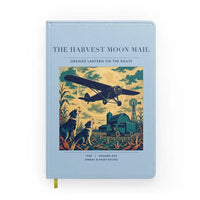 Thumbnail for VINTAGE G4479 - The Harvest Moon Mail - Designed Notebooks design on lightblue