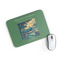 Thumbnail for VINTAGE G4531 - The Dawn Dispersal - Designed Mouse Pads design on green rectangle