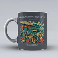Thumbnail for VINTAGE G4057 - The Lagoon Terminal - Ceramic Mug design on gray