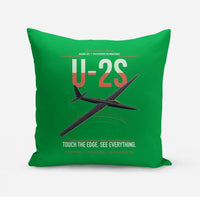 Thumbnail for U-2S Dragon Lady design on green pillow