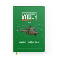 Thumbnail for Korea Aerospace Industries KUH-1 Surion design on green notebook