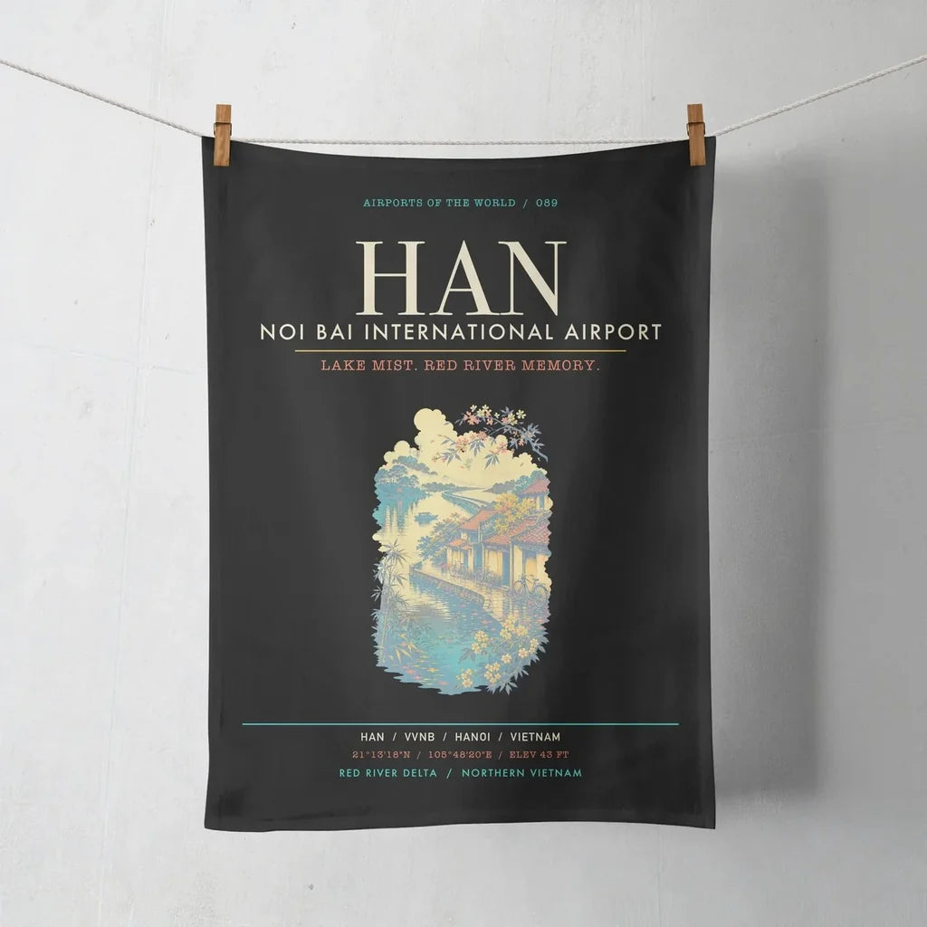 Noi Bai International Airport Hanoi HAN - Black