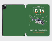 Thumbnail for Airbus H215 design on green ipad tablet case