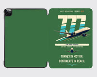 Thumbnail for Boeing 777F design on green ipad tablet case