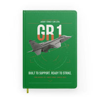 Thumbnail for SEPECAT Jaguar GR1 design on green notebook