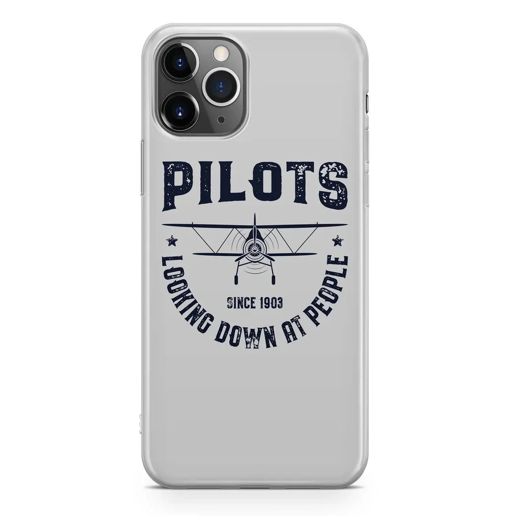 Pilots Looking Down at People iPhone Case - view 8