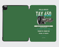 Thumbnail for TAY 650 design on green ipad tablet case