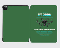 Thumbnail for Inspired Flight IF1200A design on green ipad tablet case