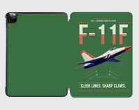 Thumbnail for F-11F Tiger design on green ipad tablet case