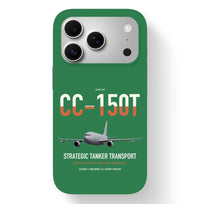 Thumbnail for Airbus CC-150T Polaris design on green magsafe iphone case, for iPhone 17 Pro