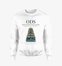 Thumbnail for Odesa International Airport ODS Sweatshirt - White