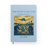 Thumbnail for VINTAGE G4525 - The Night Flare Path - Designed Notebooks design on lightblue